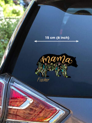 Funny Mama Bear Decals
