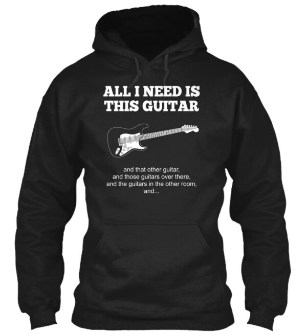 All I Need Is This Guitar Music Shirt - Image 2