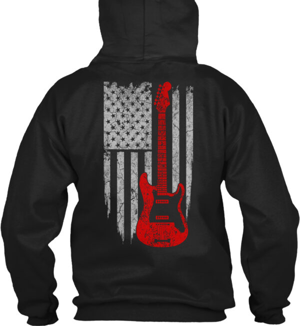 American Electric Guitar Flag Shirt - Image 2