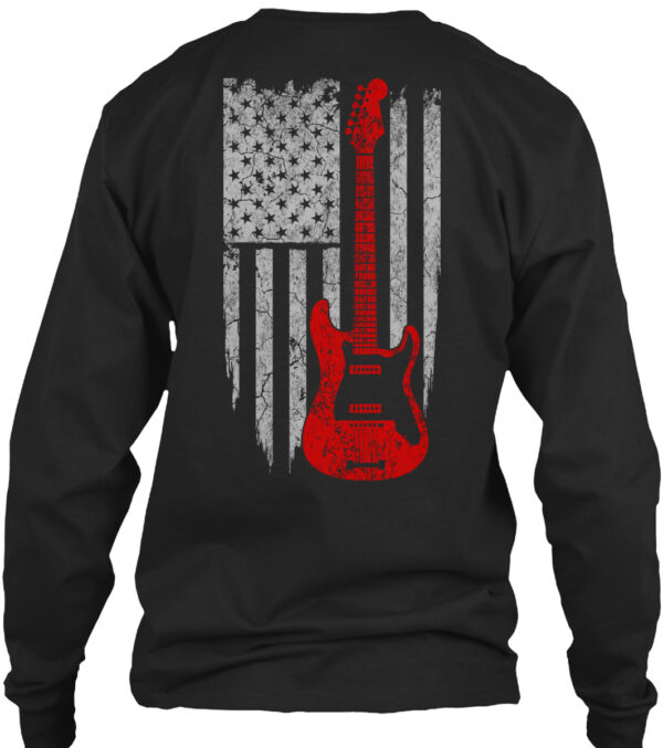 American Electric Guitar Flag Shirt - Image 3