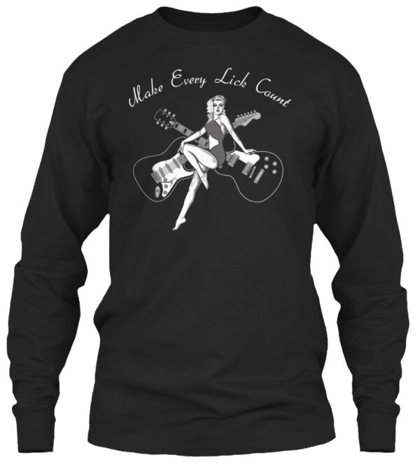 Every Guitar Lick Counts Music Shirt - Image 3