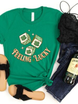 It's A Good Day To Have A Lucky Day T-shirt, Patrick’s Lucky Tee, St. Patty's Day Shirts, Lucky Shamrock Shirt