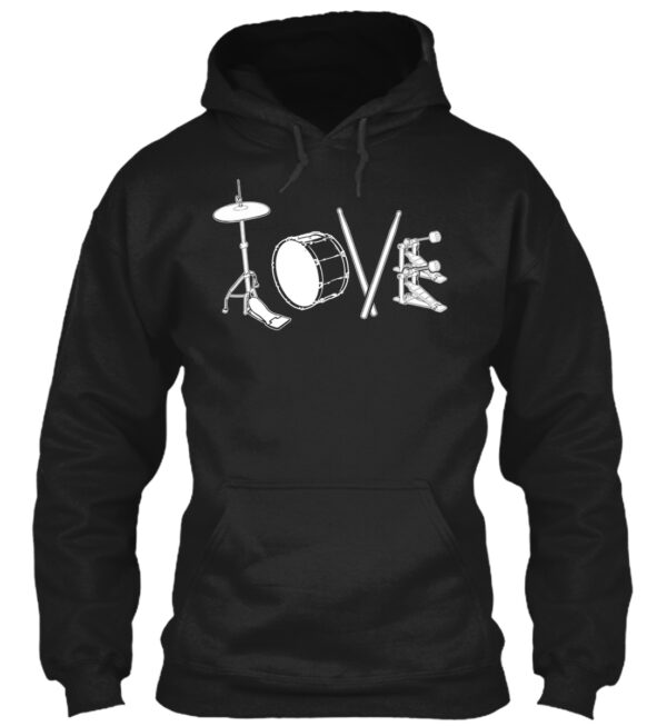 Love To Drum Shirt For Drum Player - Image 2