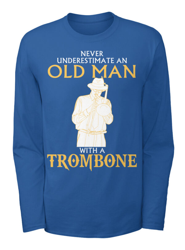 Old Man With A Trombone Shirt - Image 4