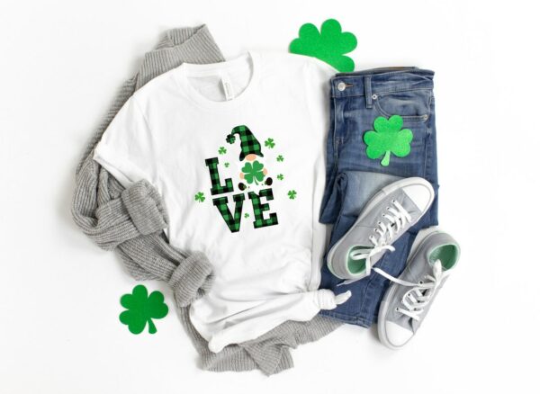 St Patricks Day Gnomes Love Shirt, Patricks Day Gnome Shirt, Saint Patricks Day Family Matching Shirt