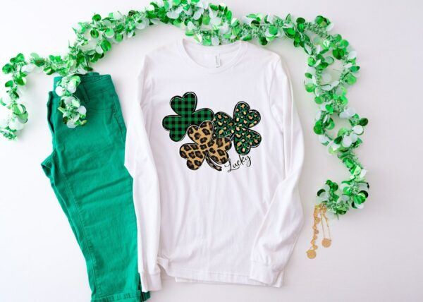 St Patricks Day Shirt, Leopard Shamrock Shirt, St. Patty's Shirt Shenanigans Drinking Shirt, Family Matching Shirt
