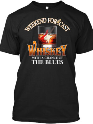 Whiskey And The Blues Weekend Music Shirt