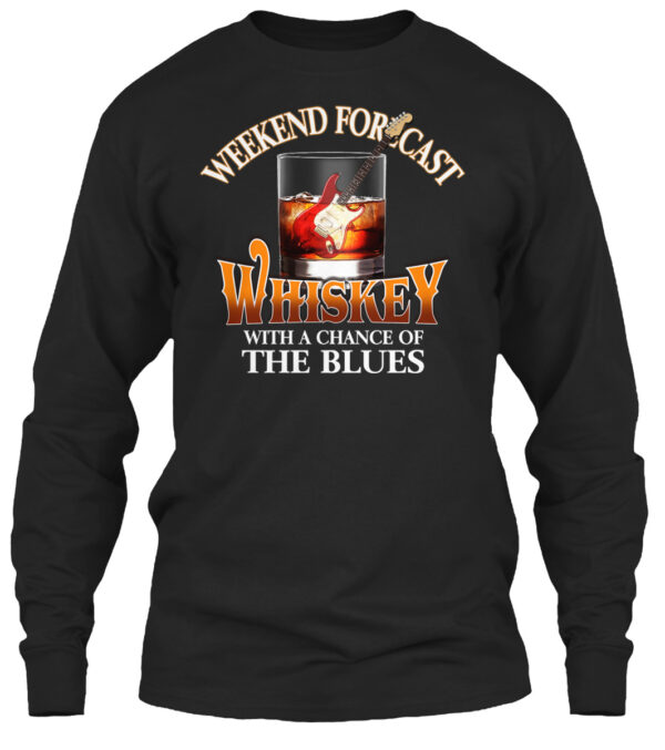 Whiskey And The Blues Weekend Music Shirt - Image 3