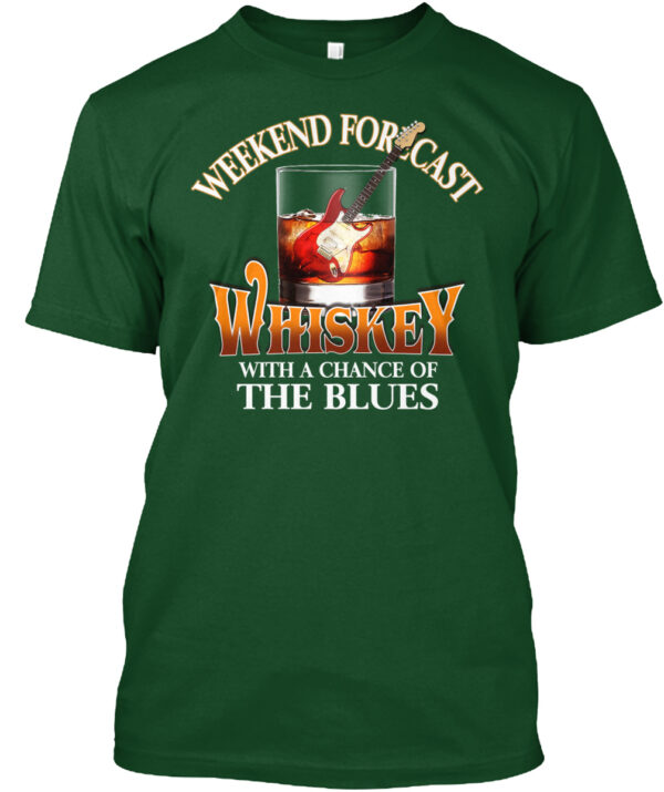 Whiskey And The Blues Weekend Music Shirt - Image 4